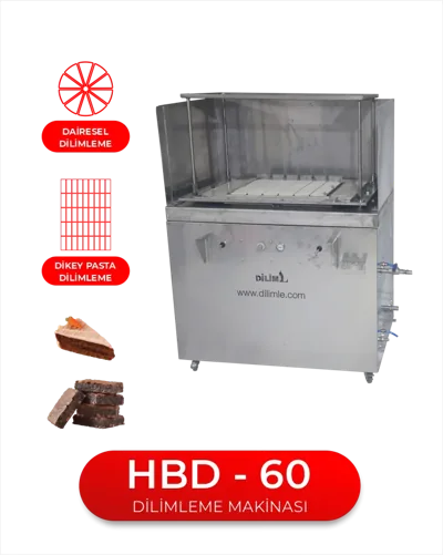 HBD 60 Blok Pasta Kek Dilimleme Makinesi