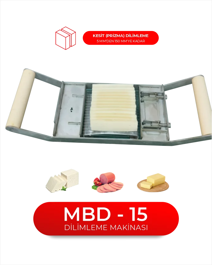 MBD 15 Peynir Kesme Makinesi