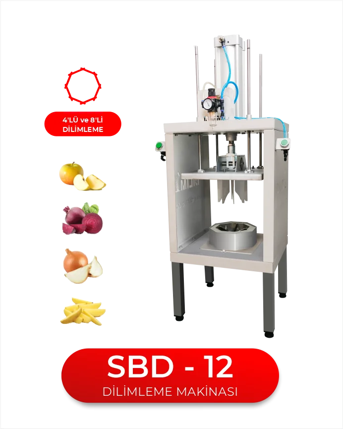 SBD-12 Sebze Meyve Kesim Makinesi