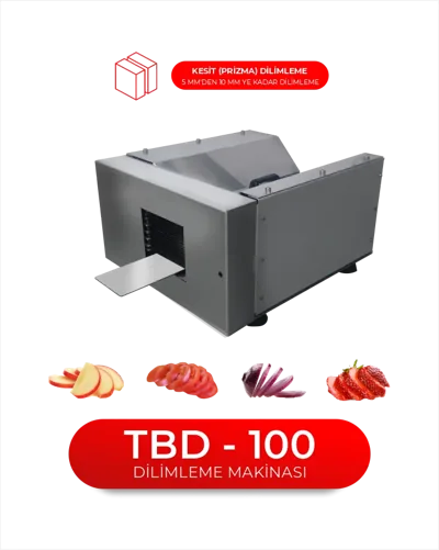 TBD-100 Universal Gıda Dilimleme Makinesi